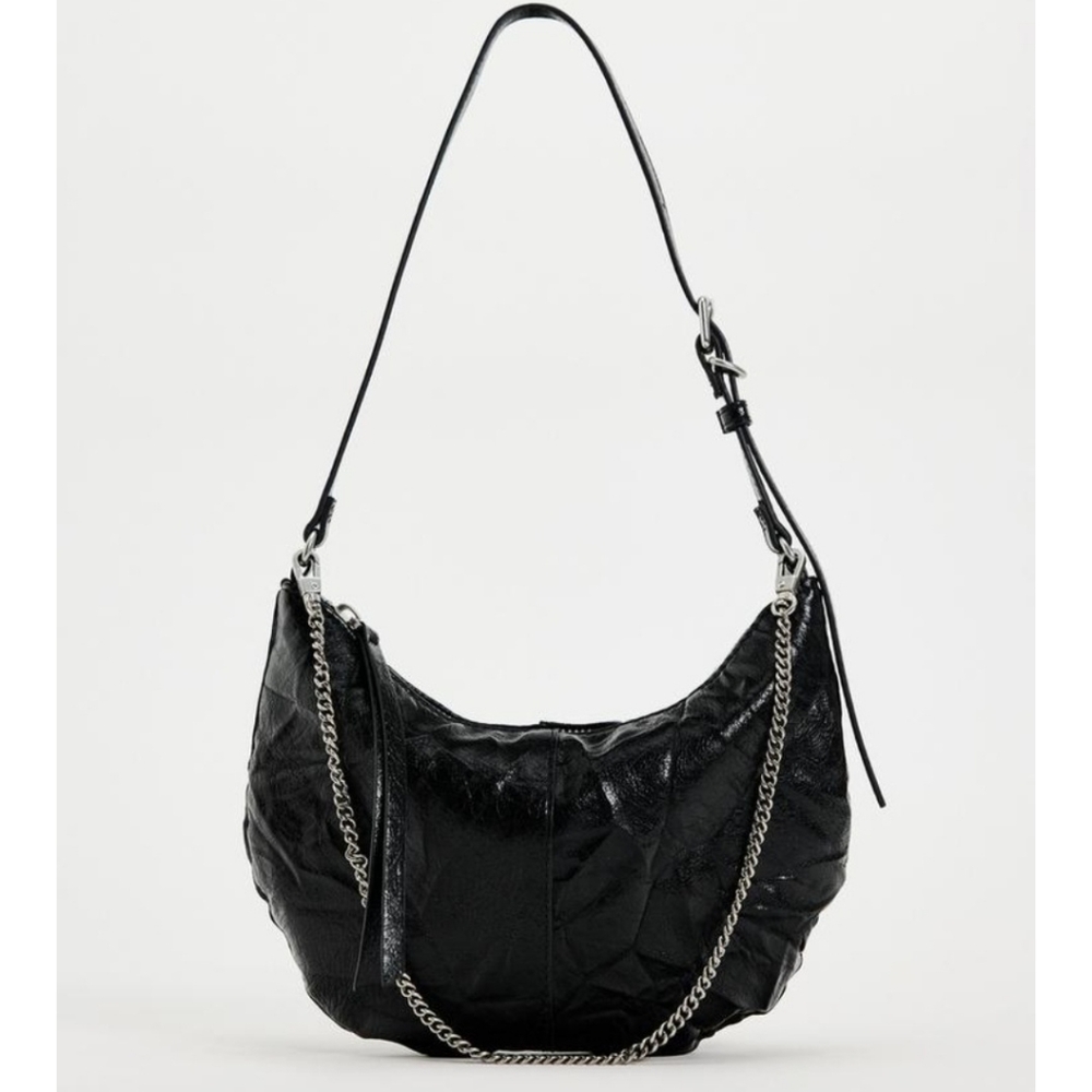NWT ZARA Rocker shoulder bag